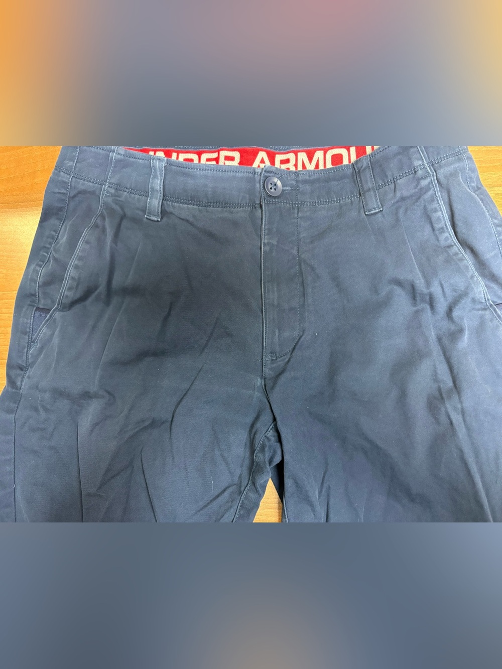 Under-armour Men's Navy and Black Trousers - Picture 3 of 6